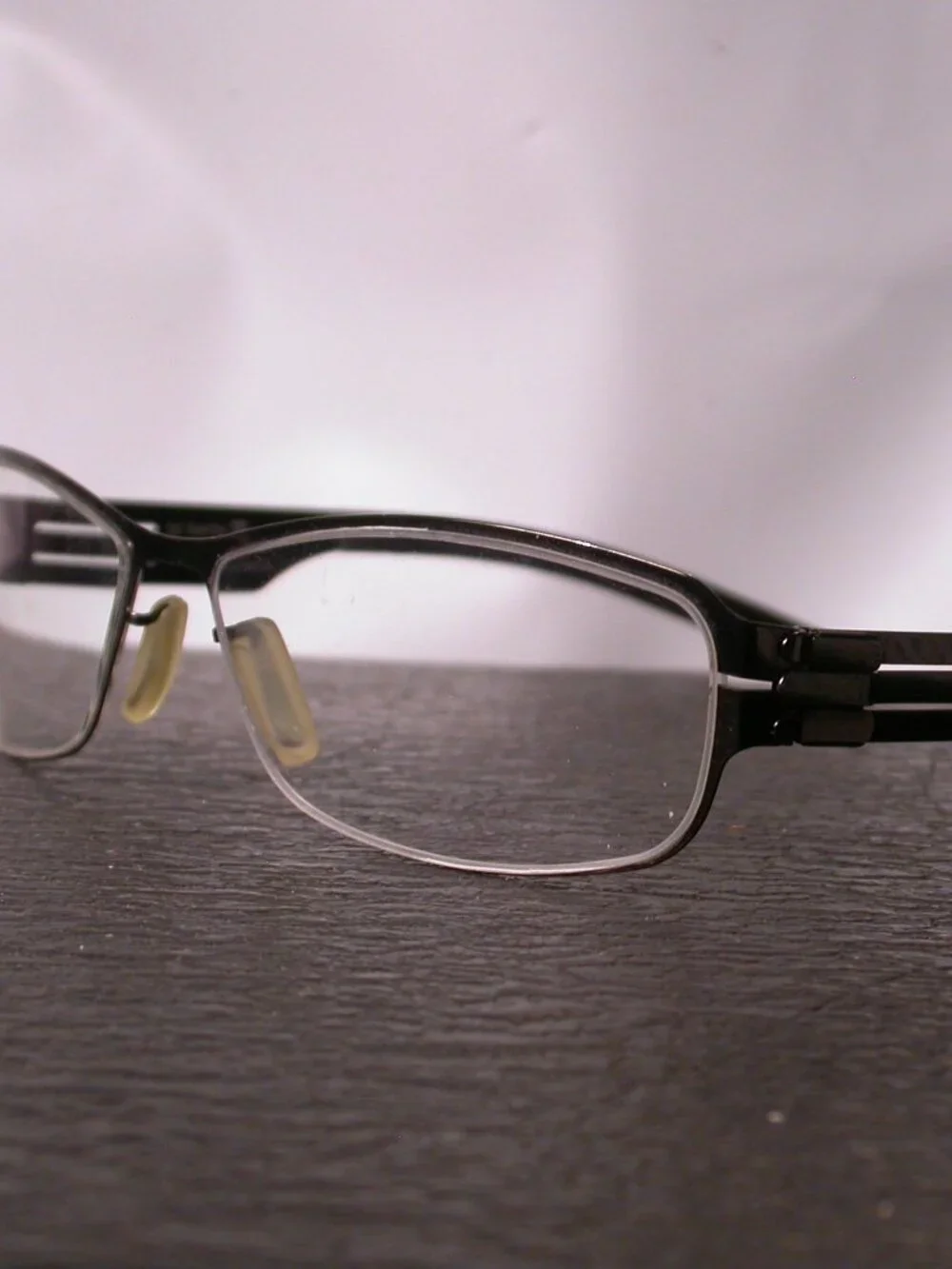 IC! Berlin Mao Black Modern Light Weight Eyeglasses Made in Germany